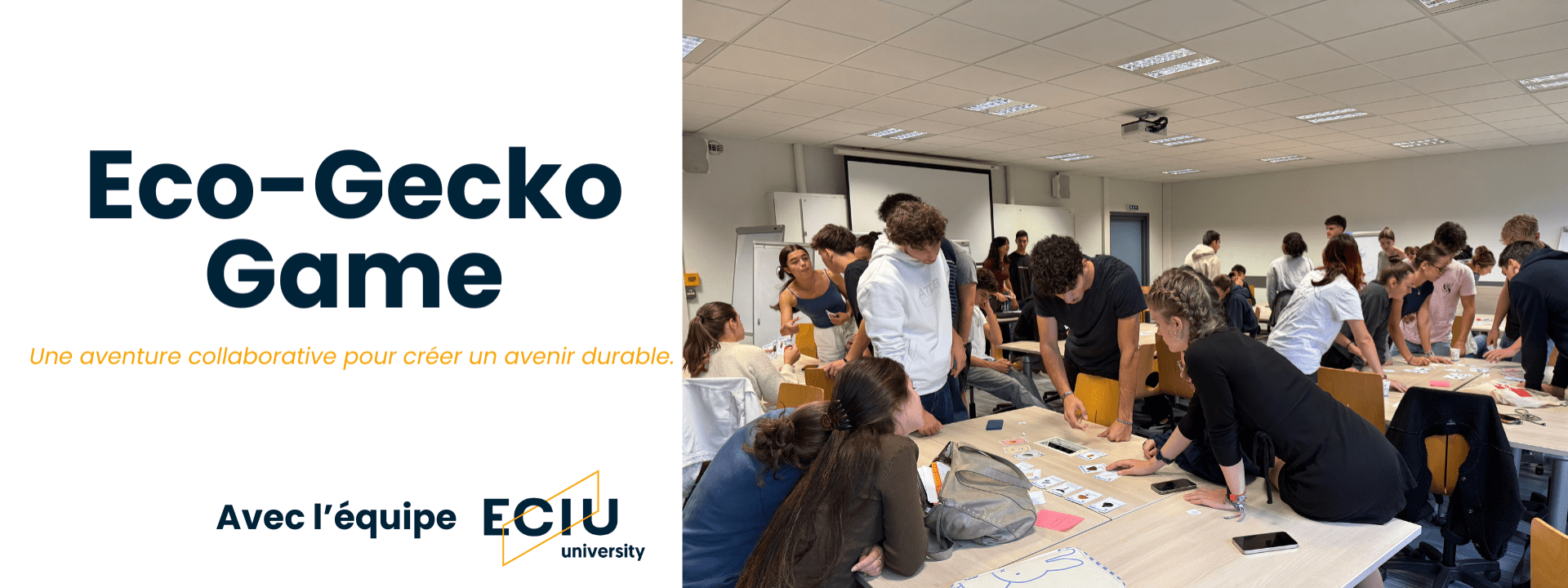 ECIU Eco-Gecko Game – une aventure collaborative pour créer un avenir durable
